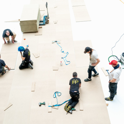 Laying Floor, Pinault Collection, Paris